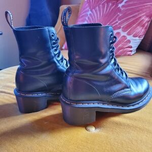 Doc Martens Clemency 8-eye Chunky Heeled Boot women's 8